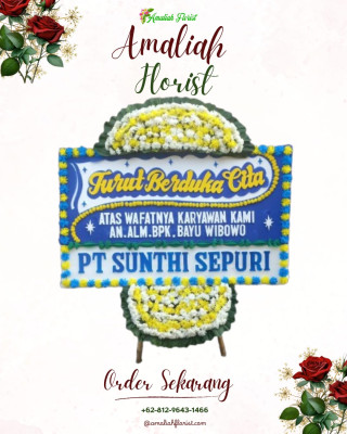 Papan Bunga Duka di Mootilango