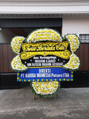 Papan Bunga Duka di Mootilango